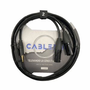 Plug 3.5 a doble XLRM