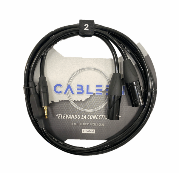 Plug 3.5 a doble XLRM